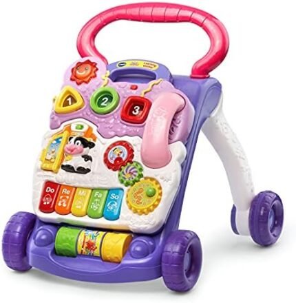 VTech Sit-to-Stand Learning Walker (Frustration Free Packaging), Lavender (Amazon Exclusive)