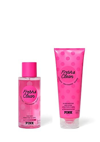 Victoria's Secret Pink Fresh & Clean Mist & Lotion Set