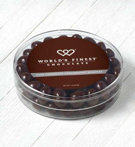 World's Finest® Chocolate - Dark Chocolate Continental® Almonds