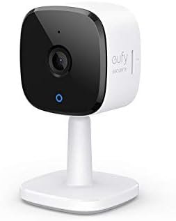 eufy Security Indoor Cam C120, Plug-in Security Camera 3 MP - 2K with Wi-Fi, IP Camera, Voice Assistant Compatibility, Night Vision, Two-Way Audio, HomeBase 3 Compatible, Audio and Motion Alert