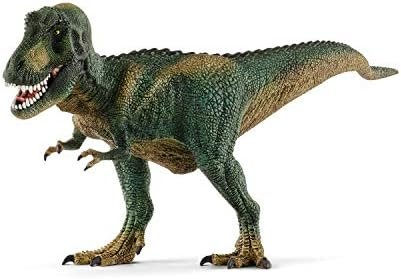 schleich DINOSAURS — Tyrannosaurus Rex, T-Rex Toy with Realistic Detail and Movable Jaw, Imagination-Inspiring Dinosaur Toys for Girls and Boys Ages 4+, Dark Green