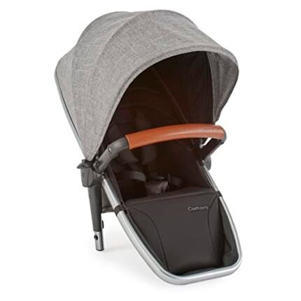 Contours Legacy Stroller Second Front Seat Accessory, Convert Your Legacy Stroller from Single to Double Mode, No Accessories Needed, (Front Position Only) - Graphite Gray