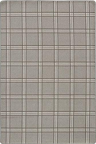 Imagine Figurative Collection Pane Plaid Area Rug, 3'10" x 5'4", Fossil