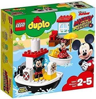 LEGO DUPLO Mickey’s Boat 10881 Building Blocks (28 Pieces) (Discontinued by Manufacturer)