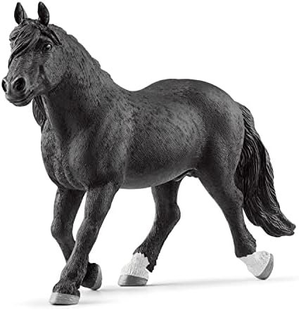 Schleich Farm World Realistic Noriker Stallion Horse Figurine - Highly Detailed and Durable Farm Animal Toy, Fun and Educational Play for Boys and Girls, Gift for Kids Ages 3+